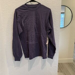 BuffBunny Violet Graphic Long Sleeve Tee